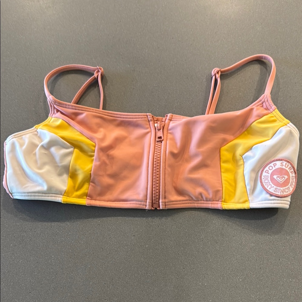 Roxy Colorblock Bikini Top